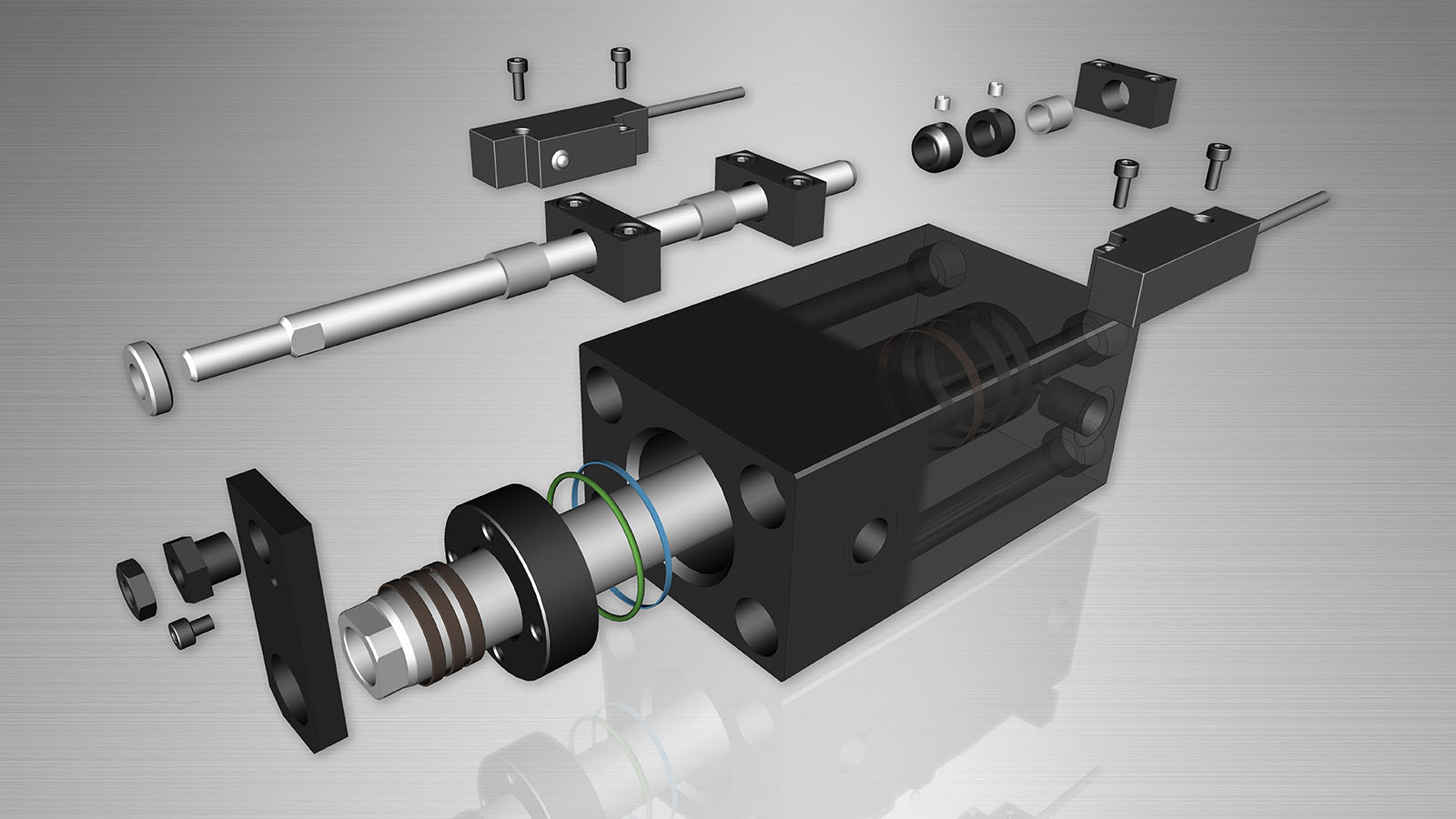 Components Block Cylinder