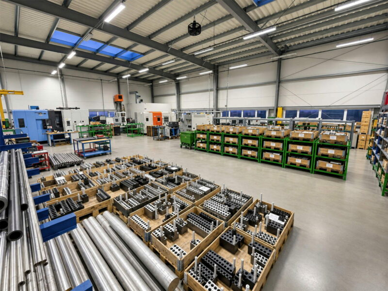 Components for hydraulic cylinders