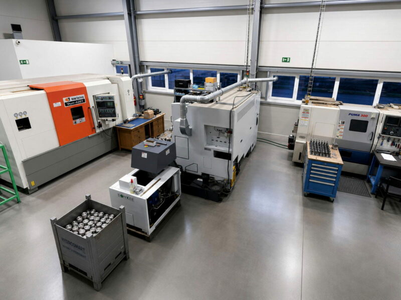 Hydraulic cylinders components manufacturing