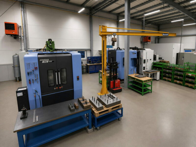 Manufacturing components hydraulic cylinders